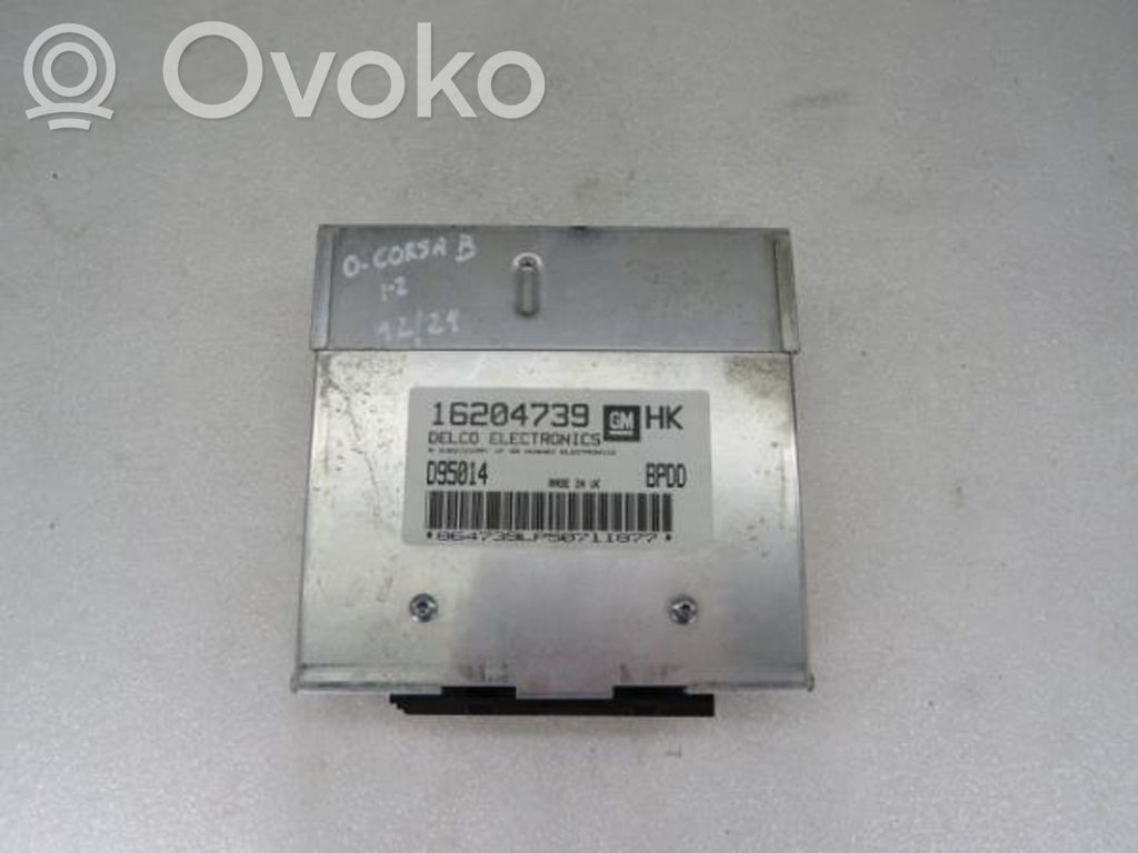 Opel Corsa B Engine control unit/module 