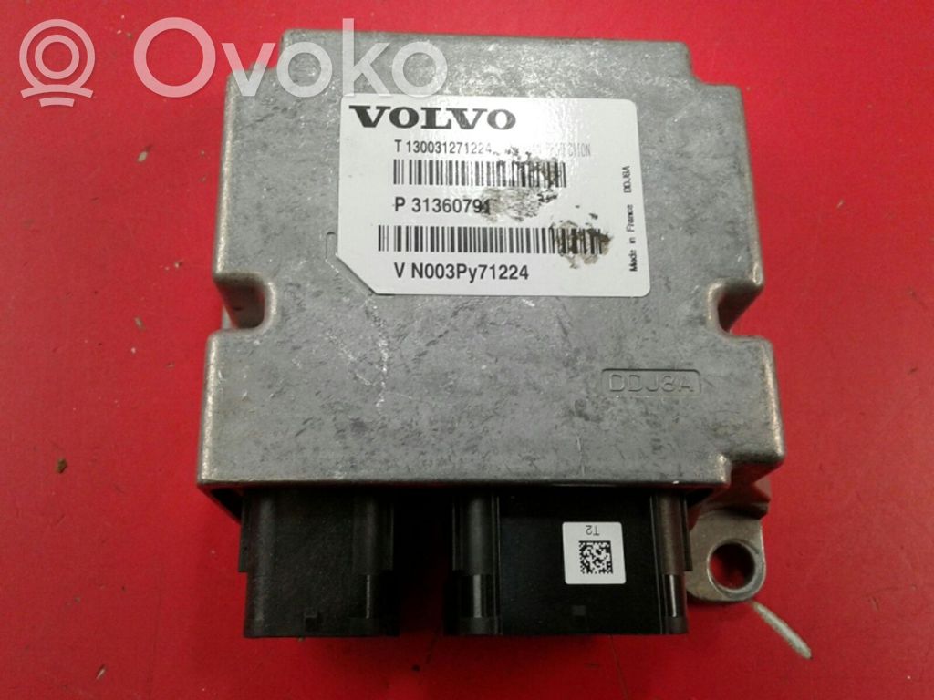 Airbag control unit/module   P31360791