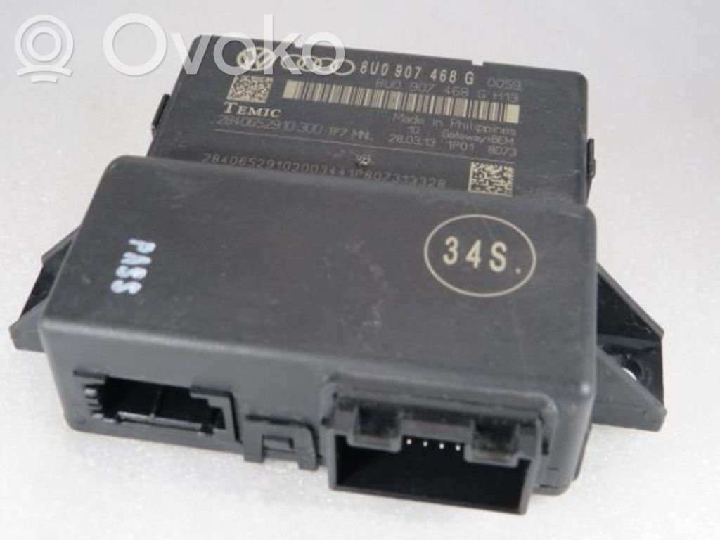 Multifunctional control switch/knob   8U0907468G,8U0907468GH13