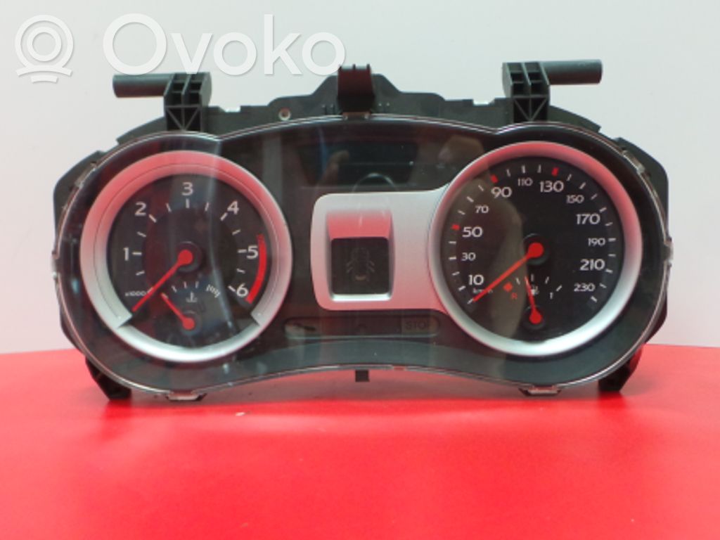 Renault Clio III Velocímetro (tablero de instrumentos) 