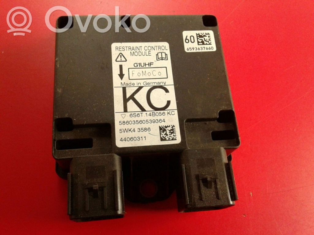 Airbag control unit/module   6S6T,14B056,5WK43586,KC