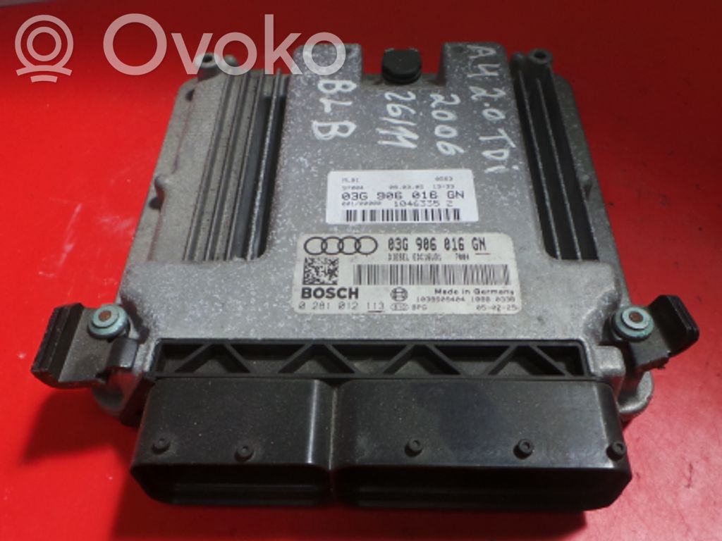 Audi A4 S4 B7 8E 8H Engine control unit/module 