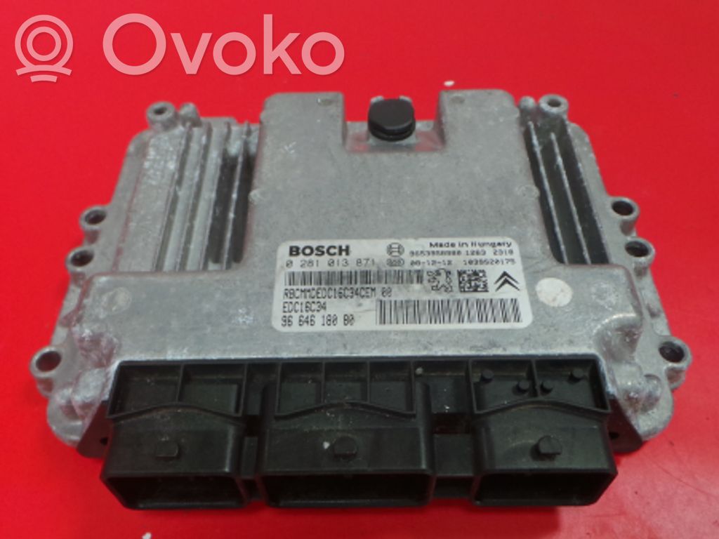 Unidad de control/módulo del motor   013,281,871,9664618080,BOSCH