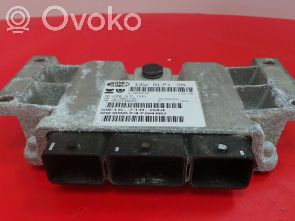 Citroen C4 I Engine control unit/module 