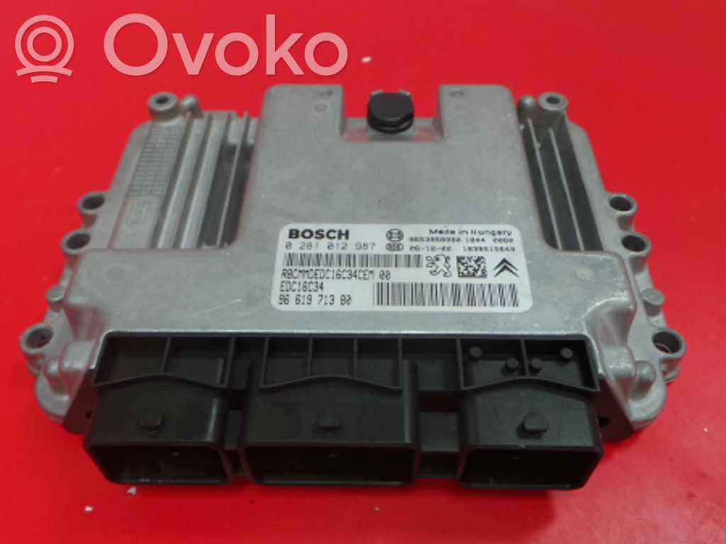 Engine control unit/module   012,281,9661971380,BOSCH