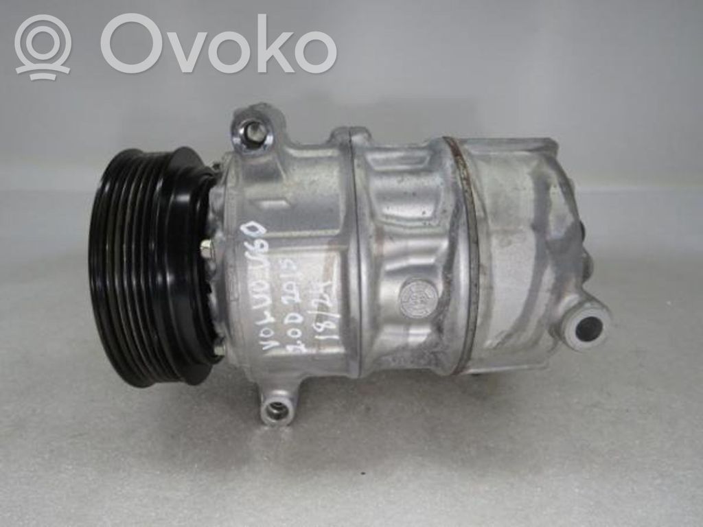 Volvo V60 Kompresor / Sprężarka klimatyzacji A/C 