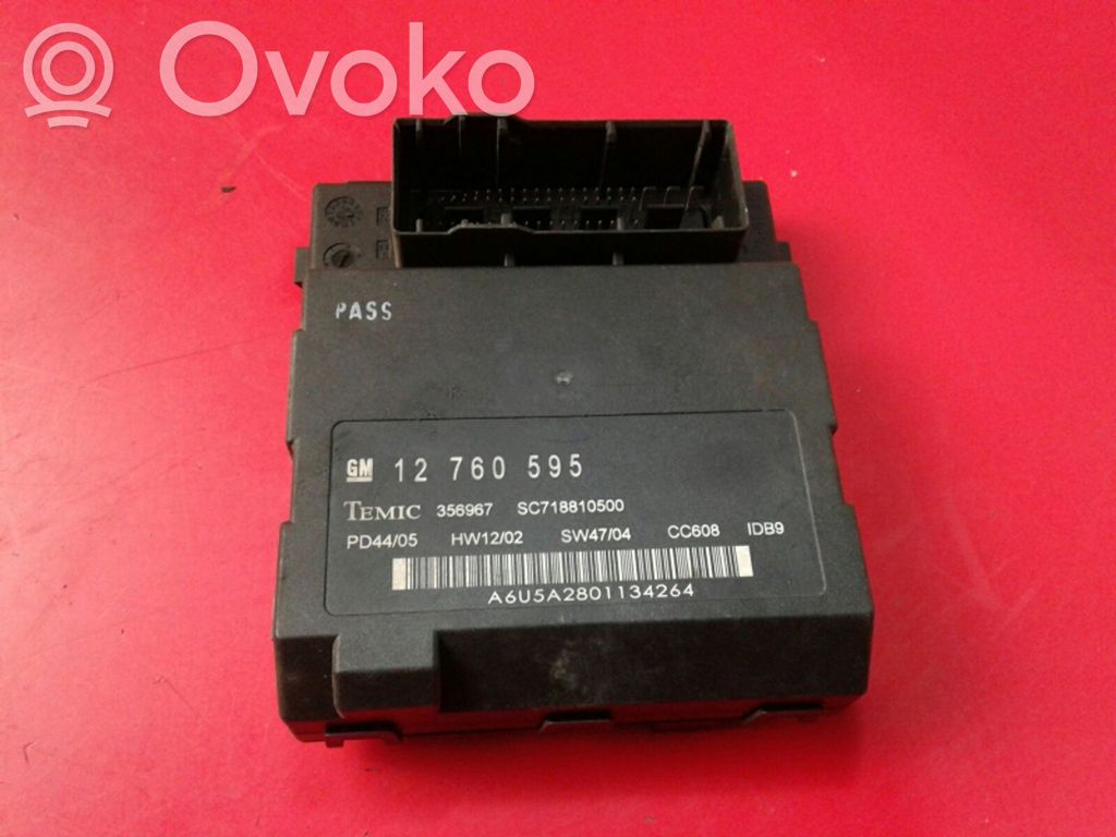 Comfort/convenience module   12760595,595