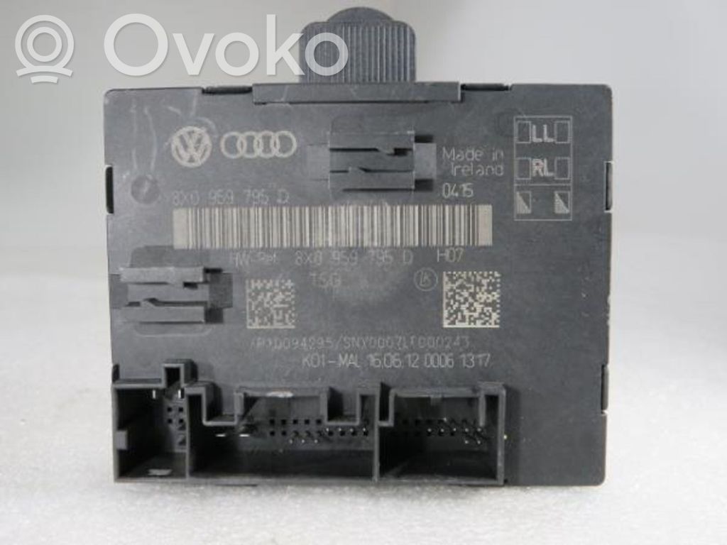 Door control unit/module   8X0959795D,8X0959795D,TRASDIR
