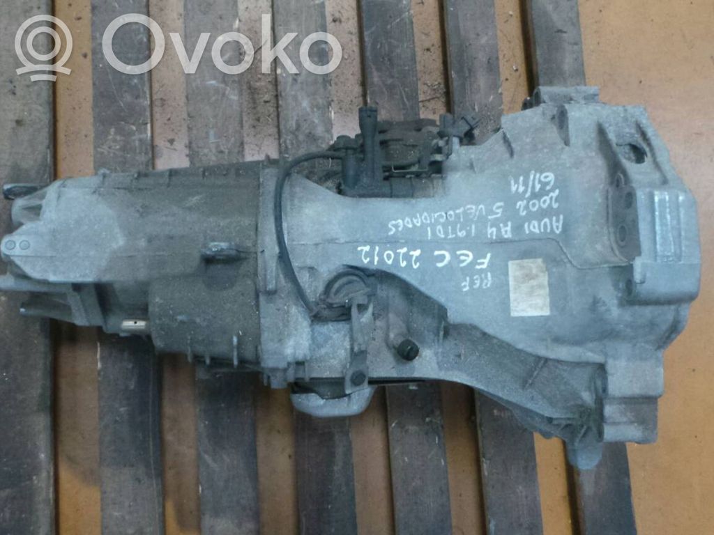 Audi A4 S4 B6 8E 8H Механическая коробка передач, 5 передач 