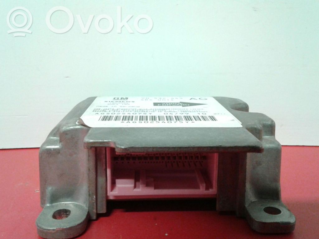 Opel Corsa B Airbag control unit/module 