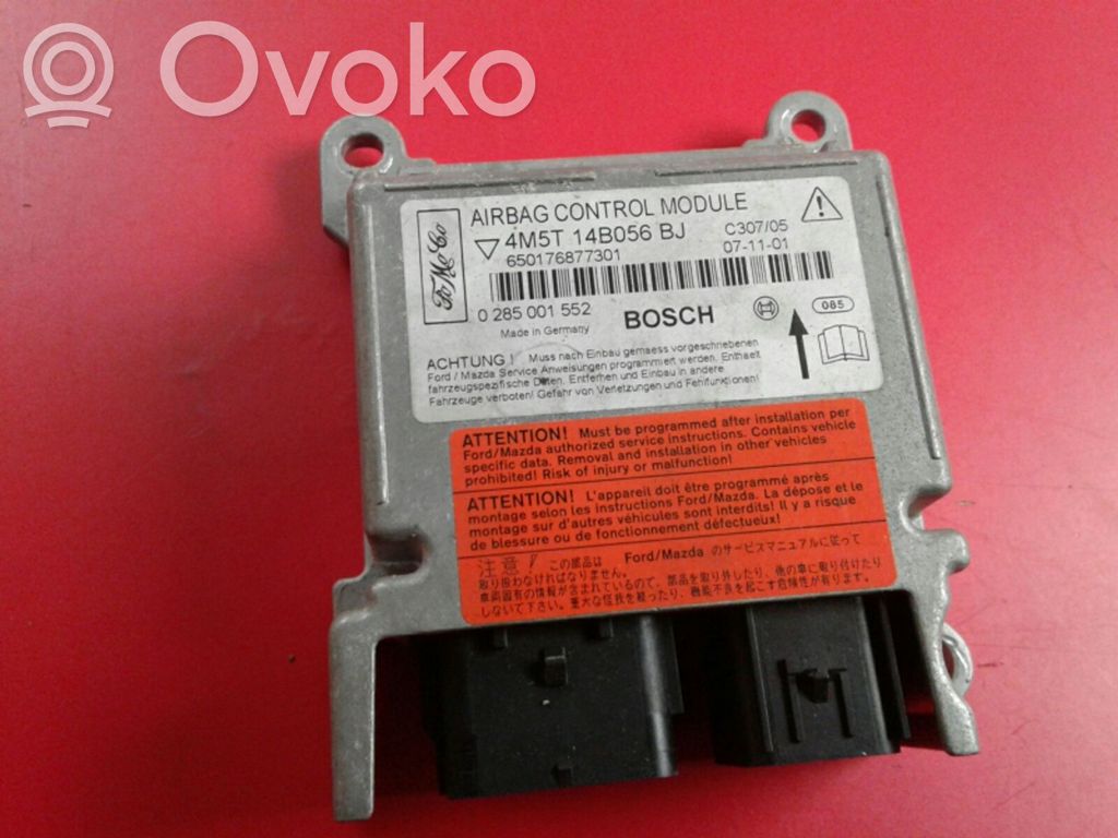 Airbag control unit/module   001,285,4M5T14B056BJ,552