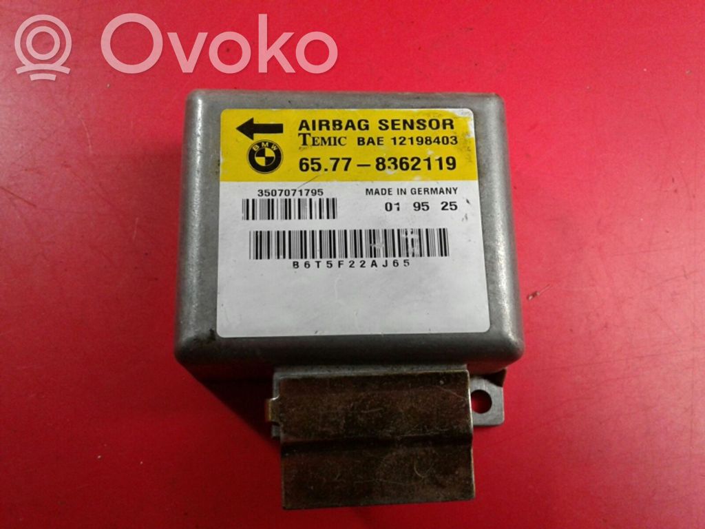 Airbag control unit/module   65778362119