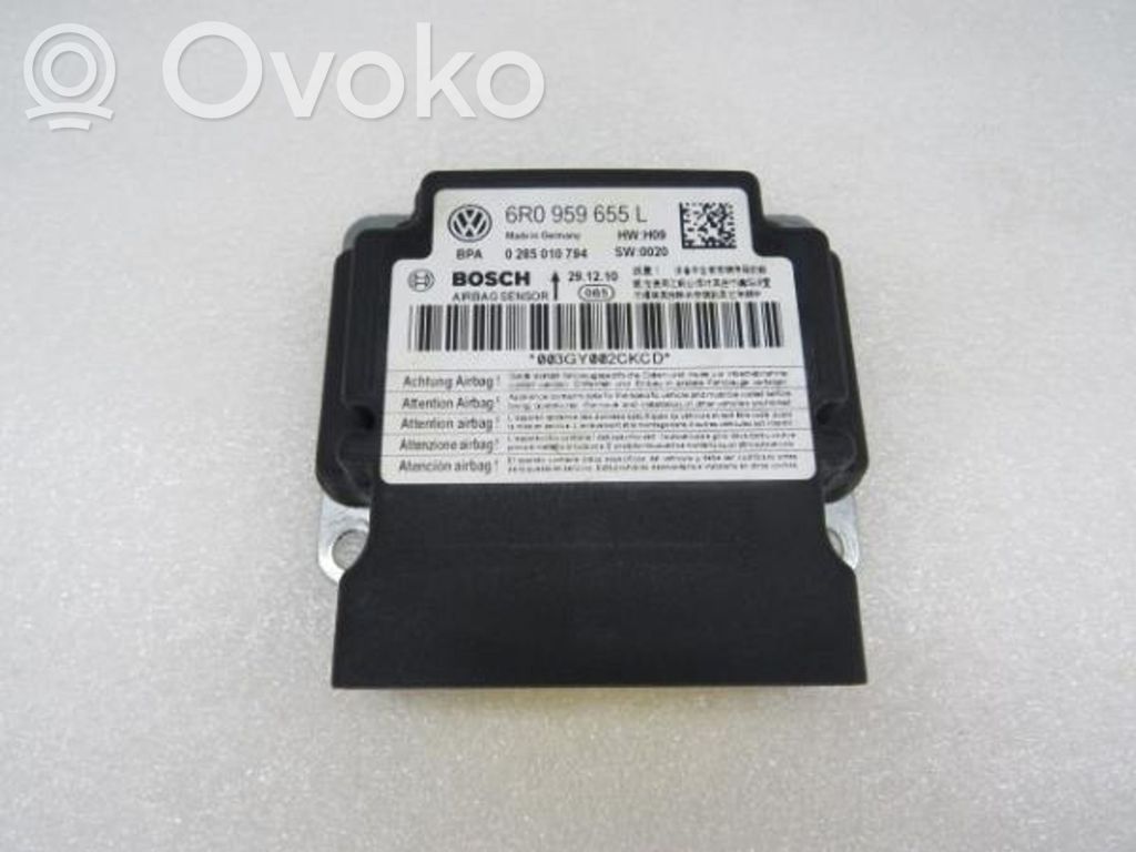 Skoda Fabia Mk2 (5J) Oro pagalvių valdymo blokas 