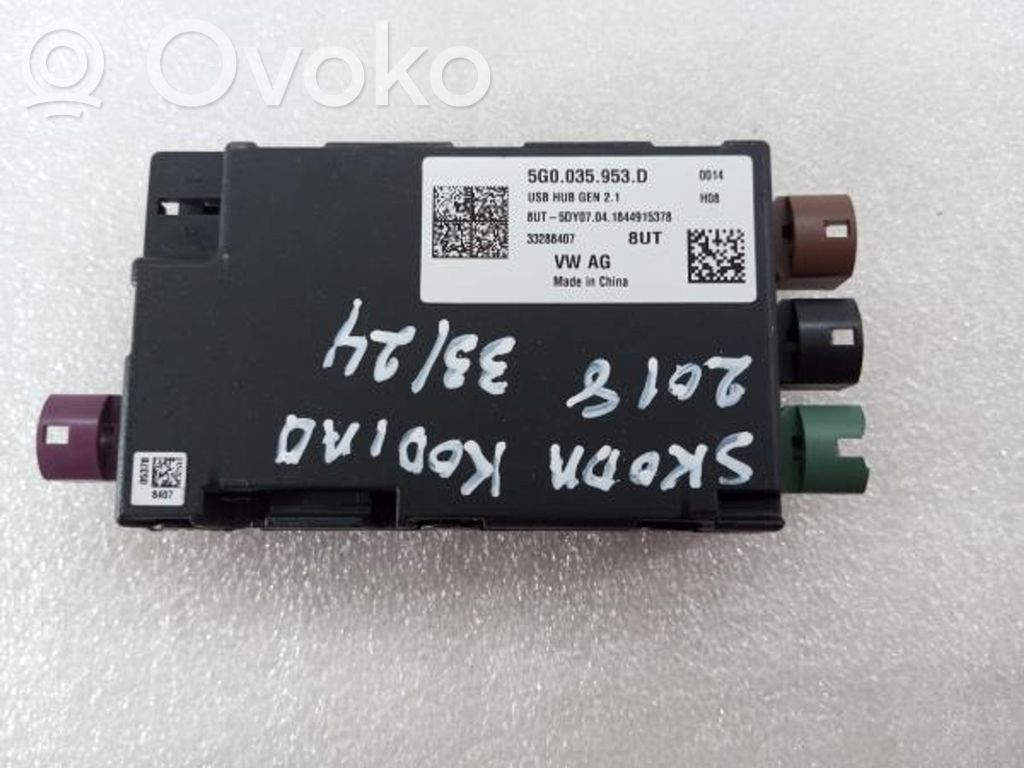 Autres unités de commande / modules   5G0035953,1844915378,33288407,5G0035953D
