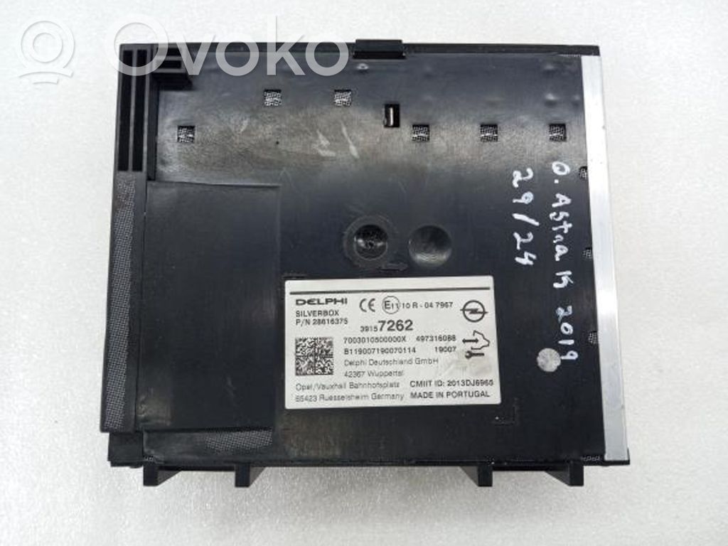 Opel Astra K Alte unități/module de control 