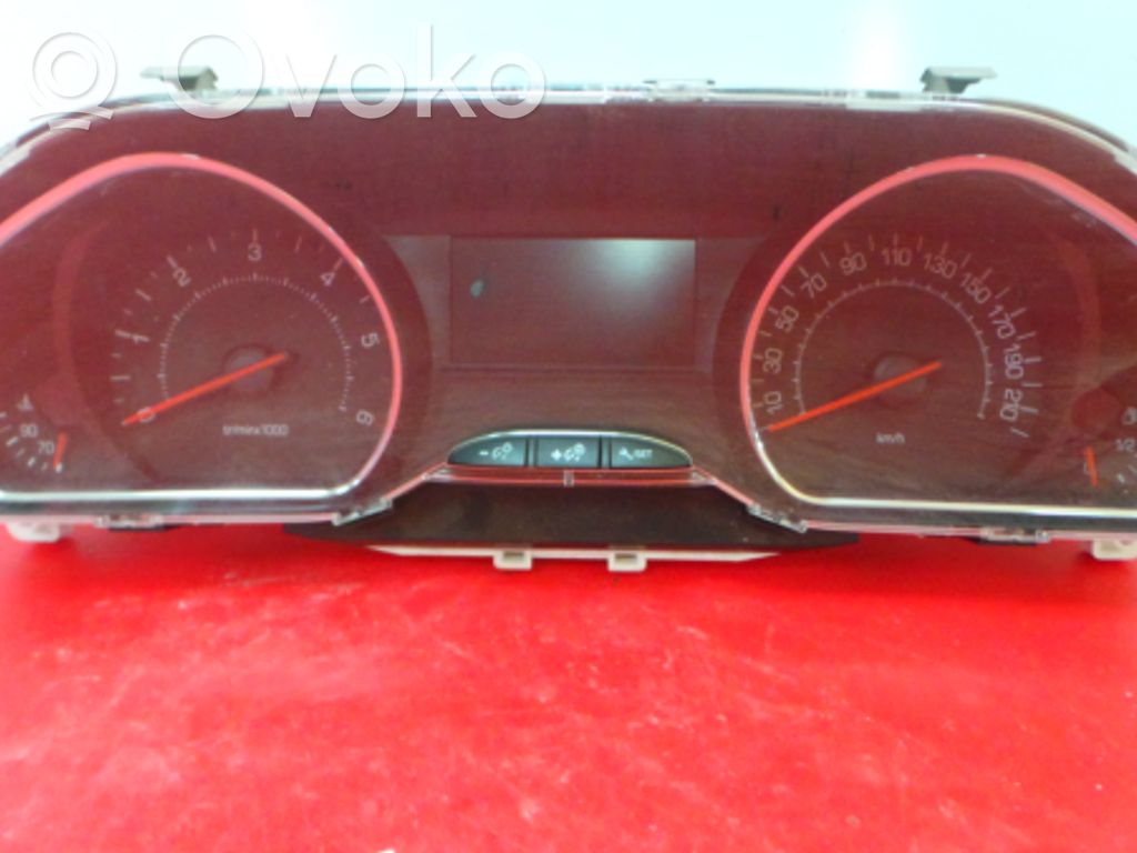 Peugeot 208 I Speedometer (instrument cluster) 