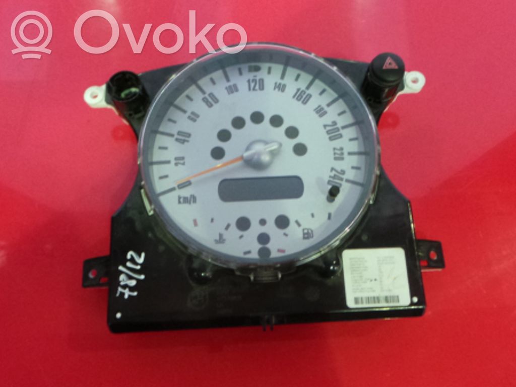 Mini One - Cooper R50 - 53 Nopeusmittari (mittaristo) 