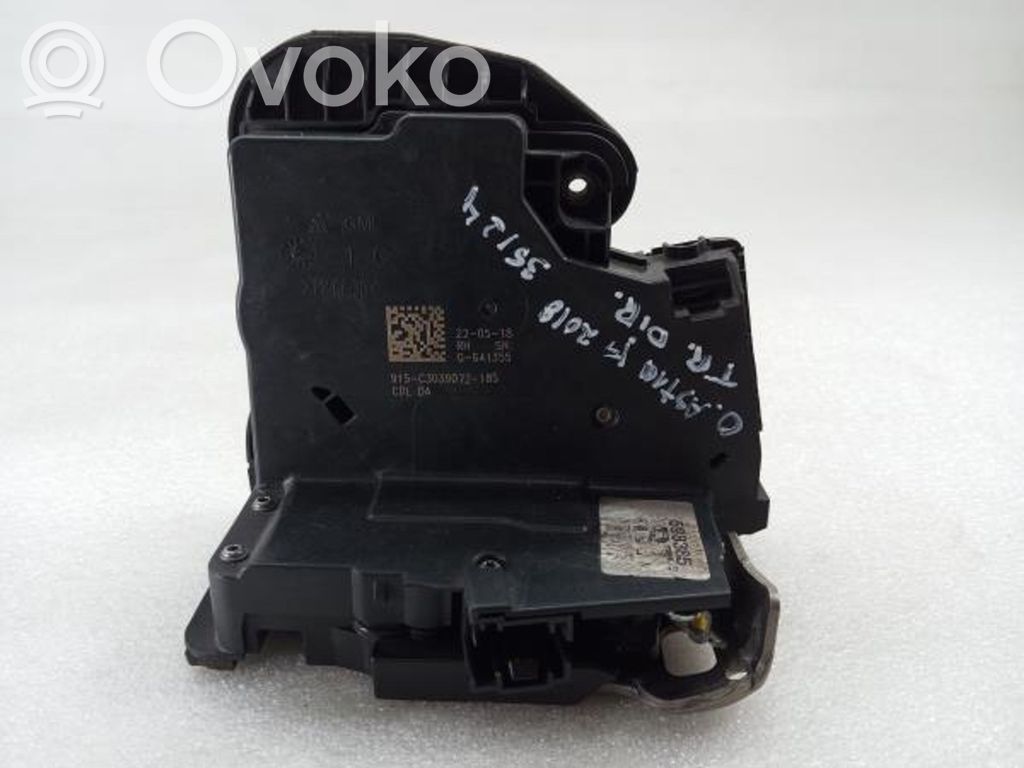 Opel Astra K Zamek drzwi tylnych 