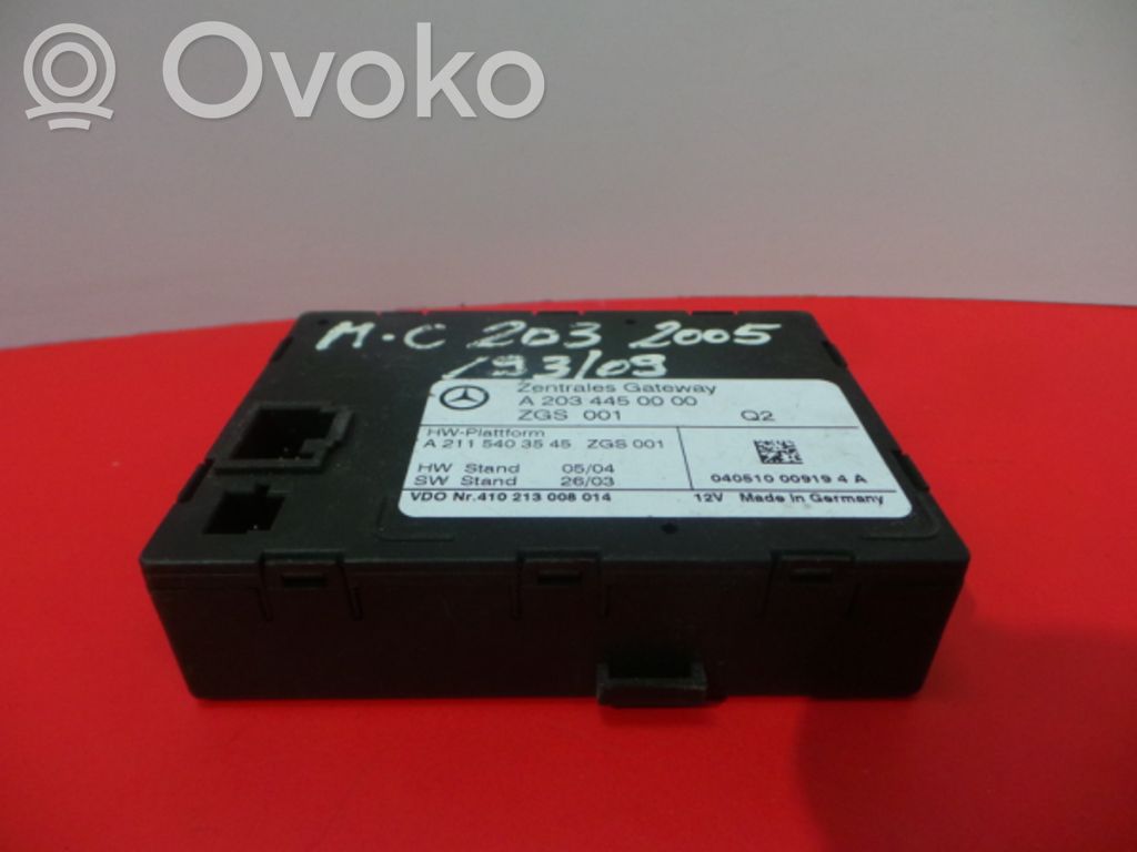 Mercedes-Benz C W203 Multifunctional control switch/knob 