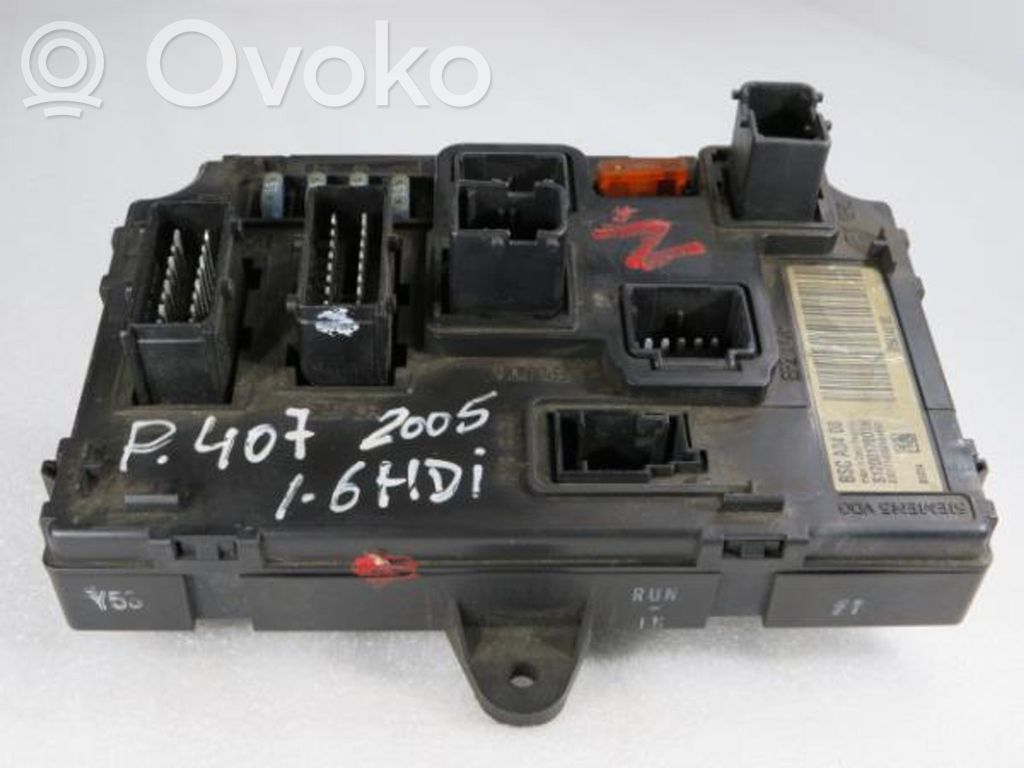 Peugeot 407 SAM control unit 