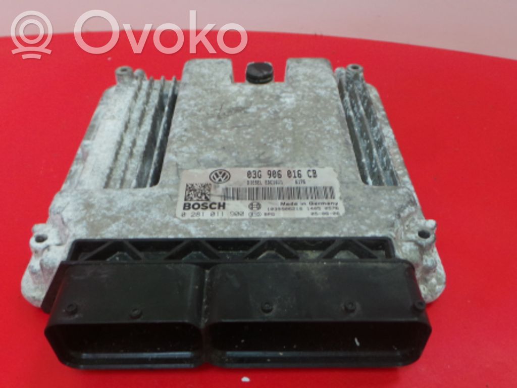 Engine control unit/module   03G,016,0281011900,173622,906,BOSCH,CB