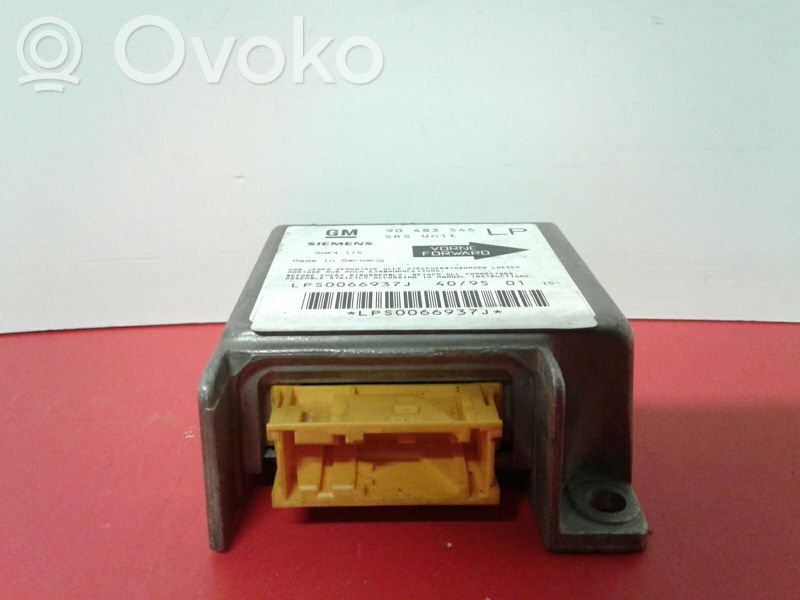 Opel Tigra A Turvatyynyn ohjainlaite/moduuli 