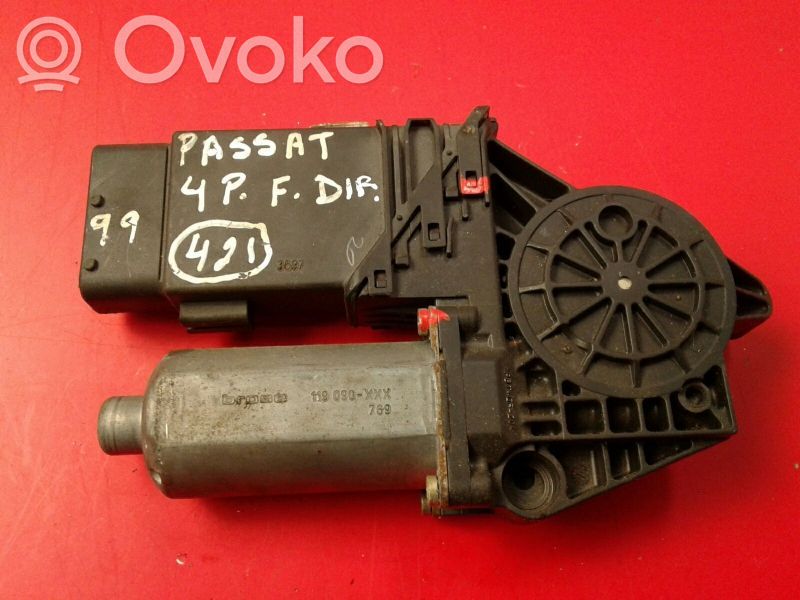 Volkswagen PASSAT B5 Front door window regulator motor 