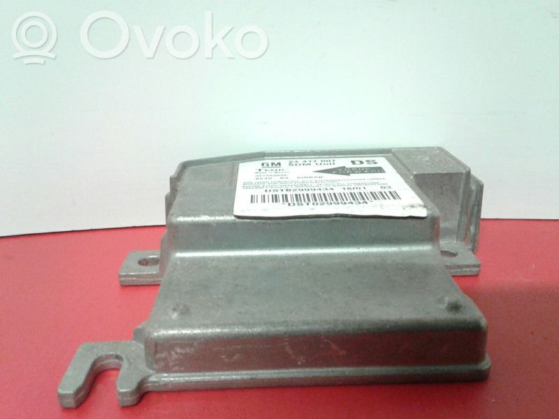 Opel Corsa C Oro pagalvių valdymo blokas 