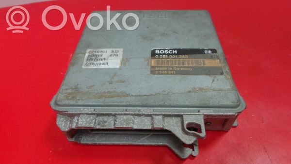 Engine control unit/module   M41,174T1,0281001243,22460613U3078,38025,BOSCH,D17