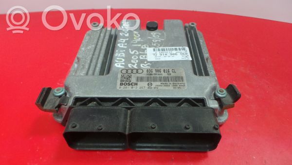 Engine control unit/module   BPW,0281012267,03G906016CL,36208,59,BOSCH
