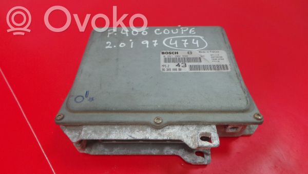 Engine control unit/module   RFV,XU10J4R,0261204696,38137,474,9630900880,BOSCH