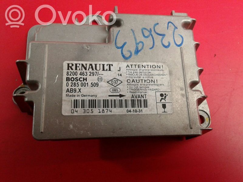 Turvatyynyn ohjainlaite/moduuli   8200,0285001509,297,463