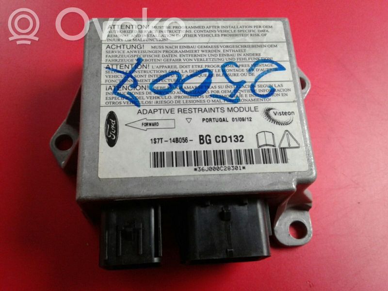 Airbag control unit/module   1S7T,14B056,BG