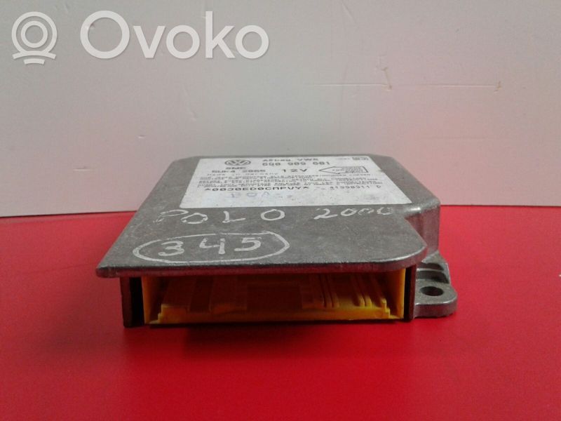 Volkswagen Polo III 6N 6N2 6NF Module de contrôle airbag 