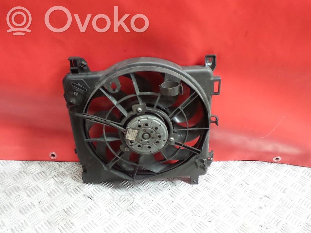 Opel Astra H Elektrinis radiatorių ventiliatorius 