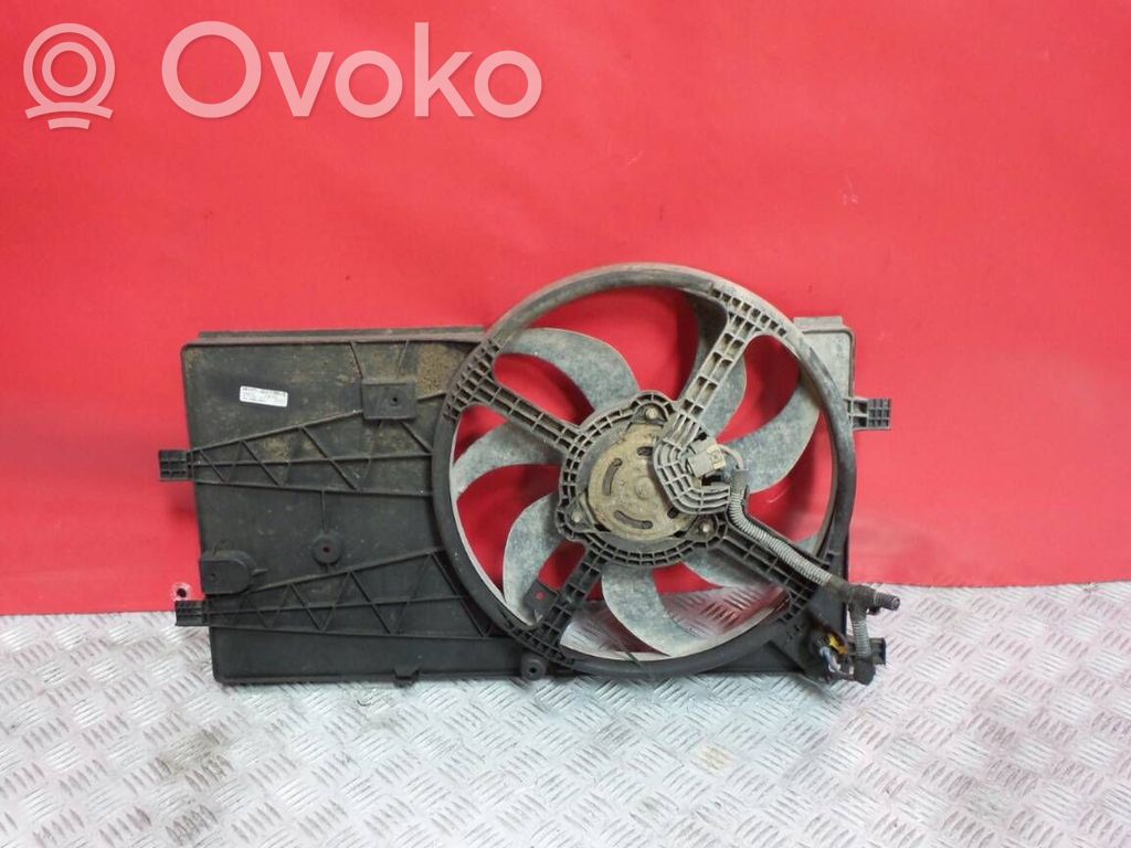 Citroen Nemo Elektrinis radiatorių ventiliatorius 