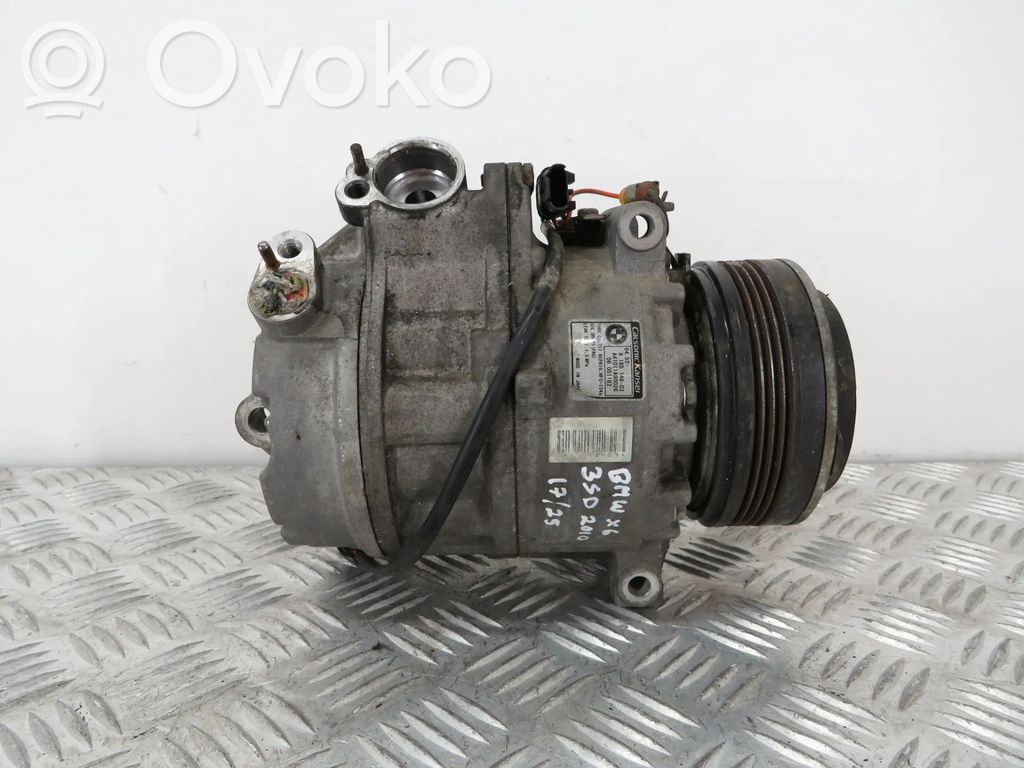 BMW X6 E71 Air conditioning (A/C) compressor (pump) 
