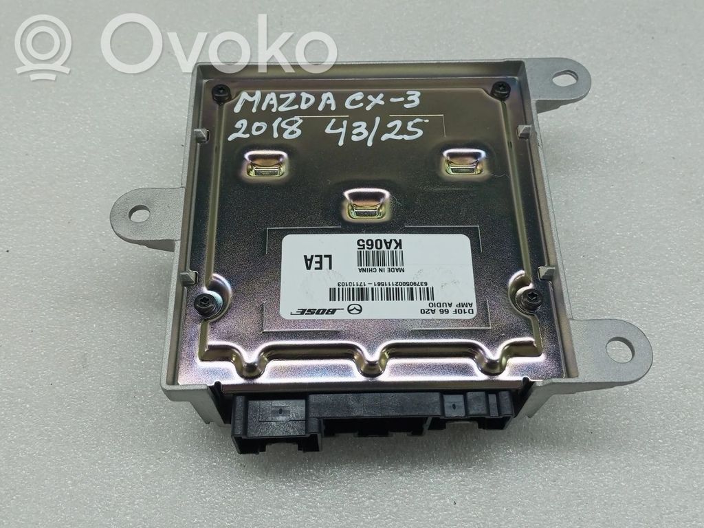 Other control units/modules   D10F66A20