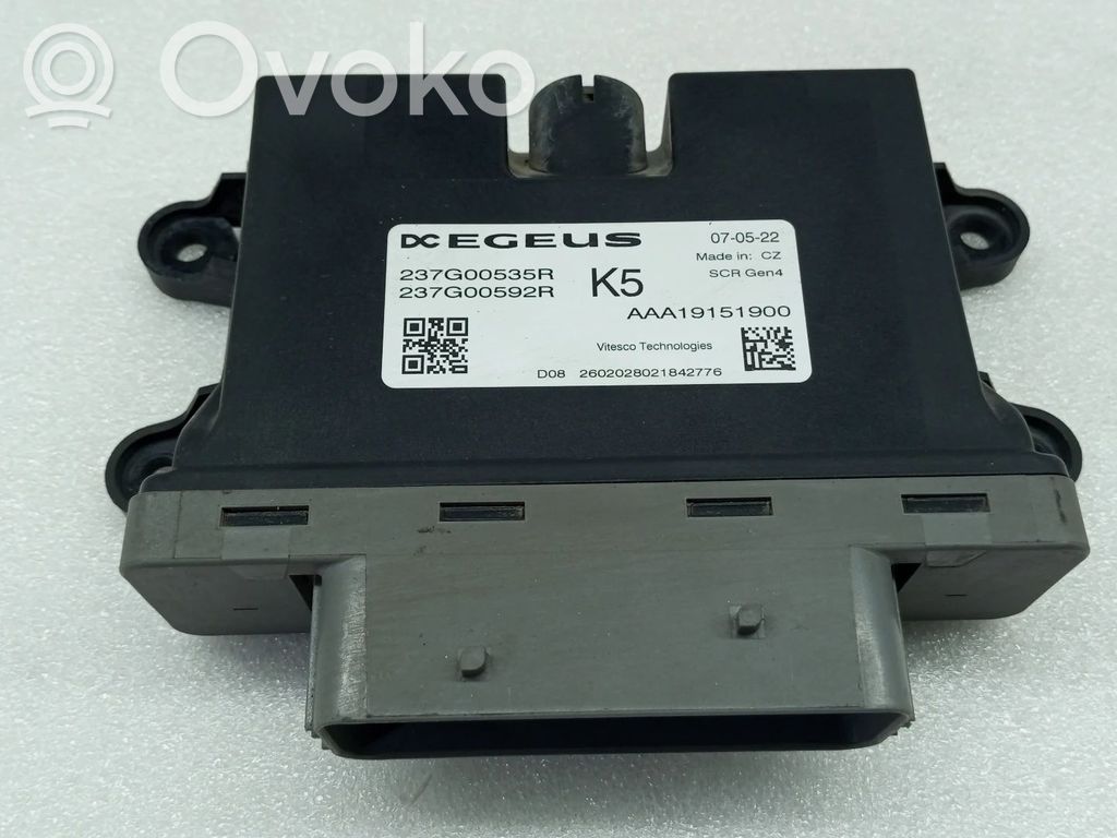 Autres unités de commande / modules   237G00535R,237G00592R,AAA19151900