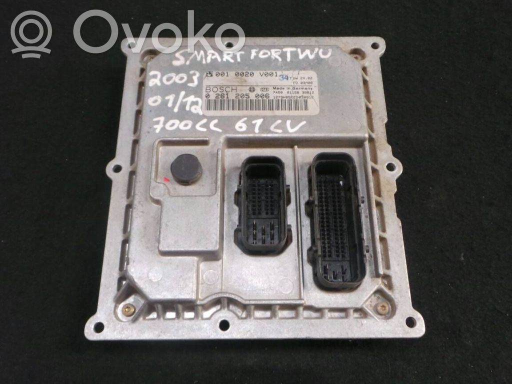 Smart ForTwo I MC01 Unitate/modul de control motor 