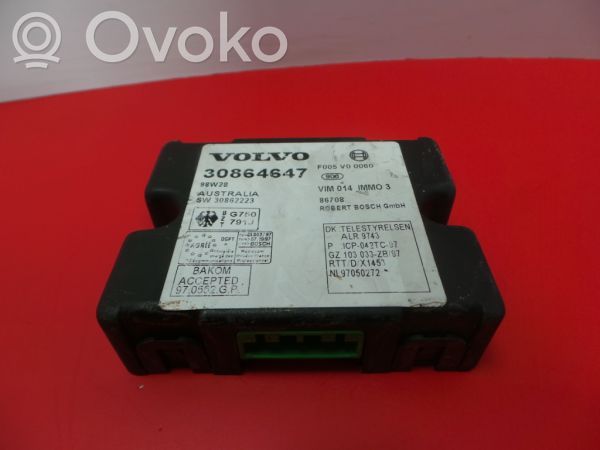 Volvo S40, V40 Ignition-blocking relay 