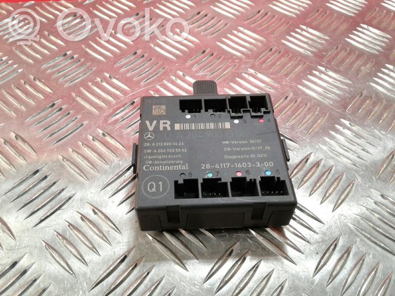 Mercedes-Benz C W204 Durvju vadības bloks 