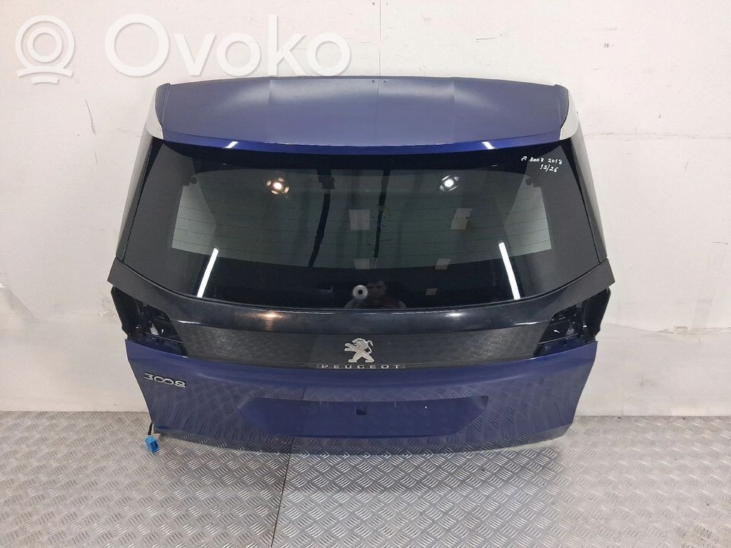 Peugeot 3008 II Hayon/capotă portbagaj 