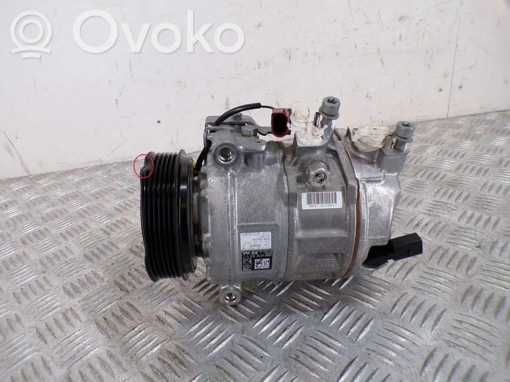 Volkswagen Multivan T7 Ilmastointilaitteen kompressorin pumppu (A/C) 