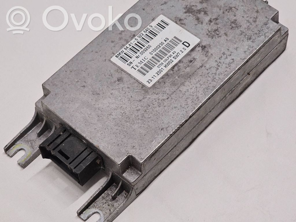 BMW 7 E65 E66 Módulo de control por voz 