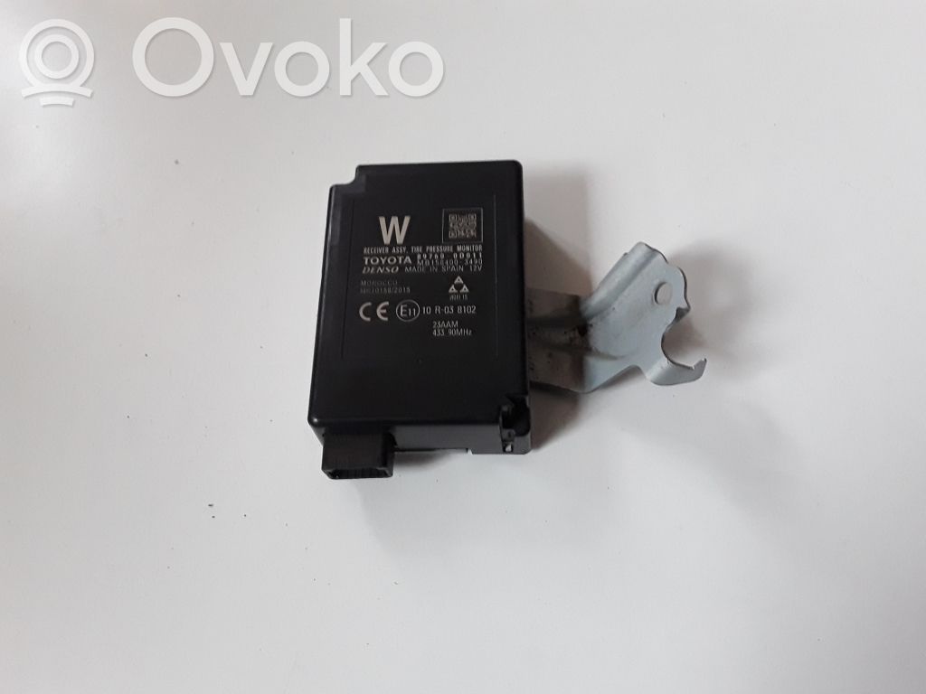 Toyota Yaris Module de pression des pneus 