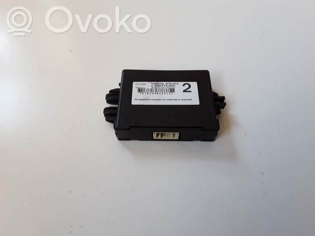 Toyota Yaris Unitate/modul comandă imobilizator 