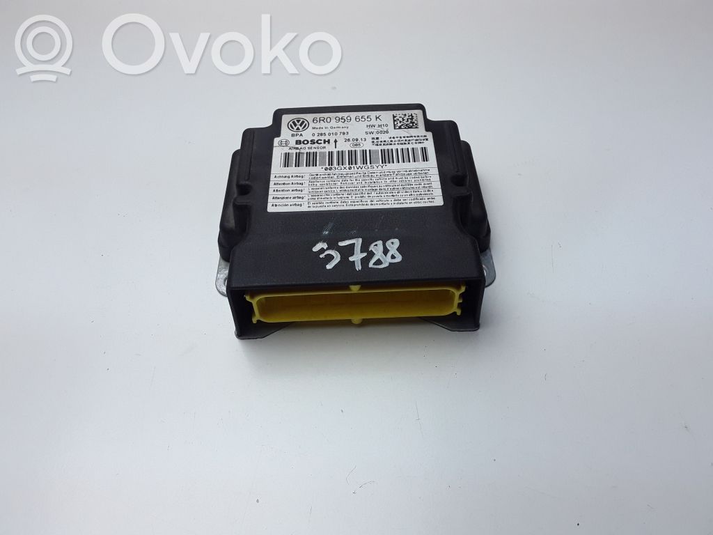 Volkswagen Polo V 6R Sterownik / Moduł Airbag 