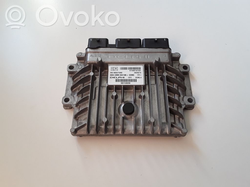 Peugeot 508 Engine control unit/module 