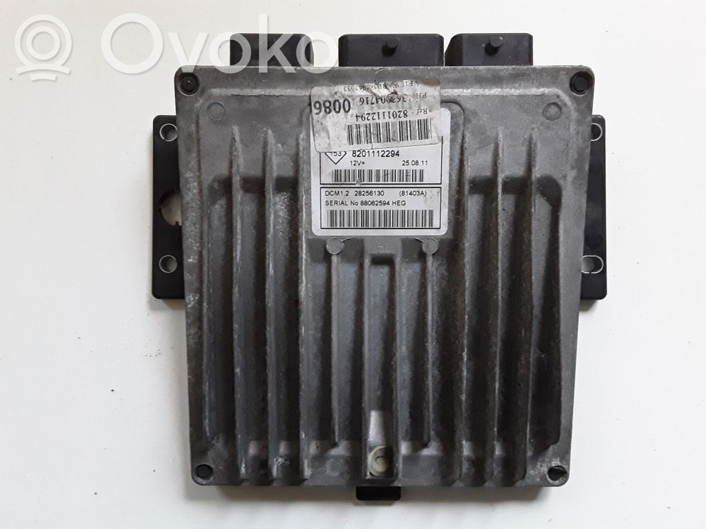 Renault Kangoo II Engine control unit/module 